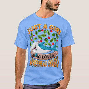 Camiseta Las mujeres adoran tiburones graciosos, solo un Ch