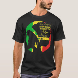 Camiseta Las mujeres africanas le dan el suyo a Melanin afr