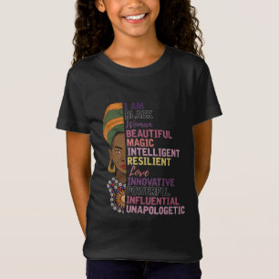 Camiseta Las mujeres africanas me regalan soy una mujer neg