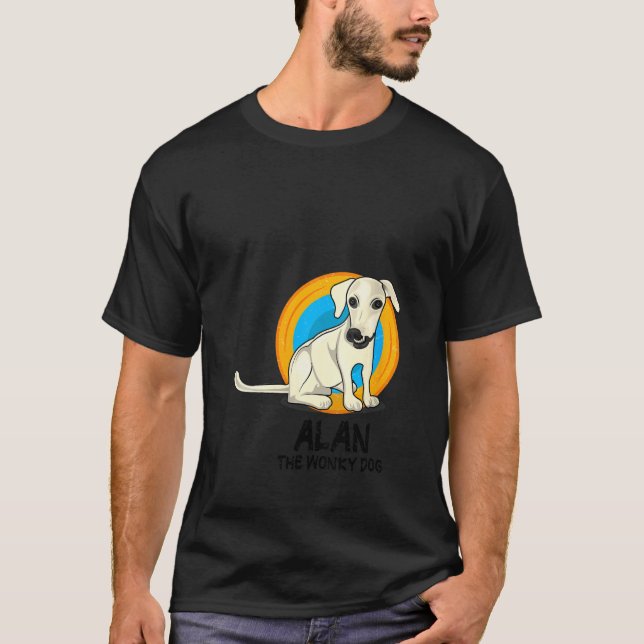 Camiseta Las Mujeres Alan The Wonky Dog Goofy Ugly Dog Love (Anverso)