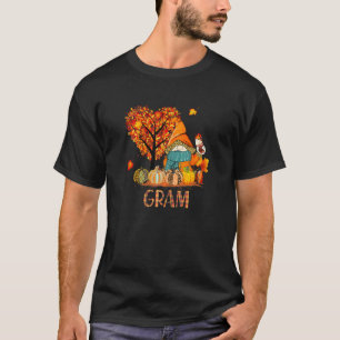 Camiseta Las mujeres aman a Gnomes Caídos Gram Halloween Pu