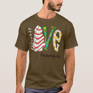 Camiseta Las mujeres aman a las Navidades de la vida salvaj