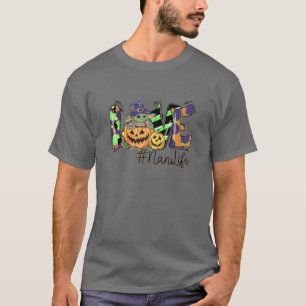 Camiseta Las mujeres aman Nan Life Pumpkin Halloween