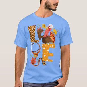 Camiseta Las mujeres aman Turquía Stethoscope Enfermeras La