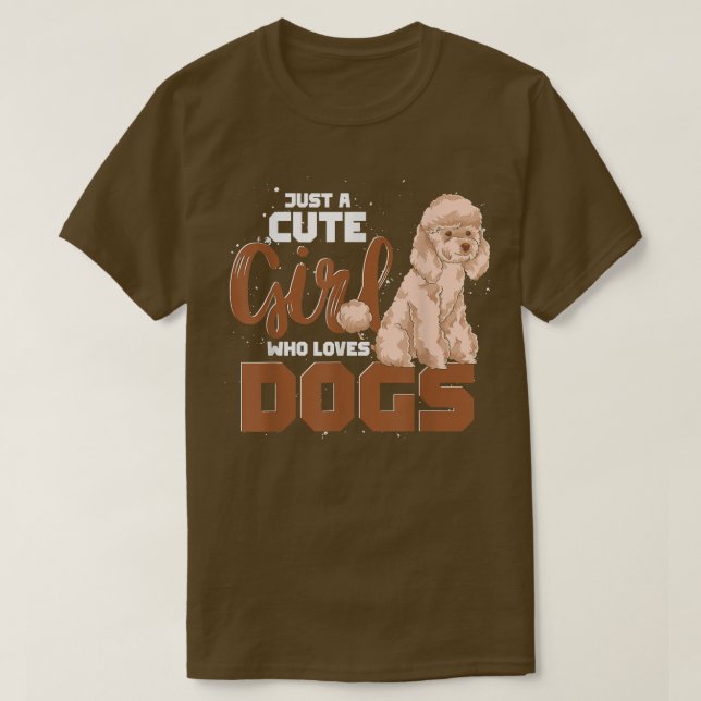 Camiseta Las mujeres amantes de los perros sólo son una Chi (Diseño del anverso)