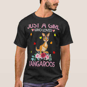 Camiseta Las mujeres amantes del canguro dan un regalo a un
