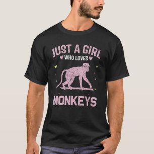 Camiseta Las Mujeres Animales Son Sólo Una Chica Que Ama A 