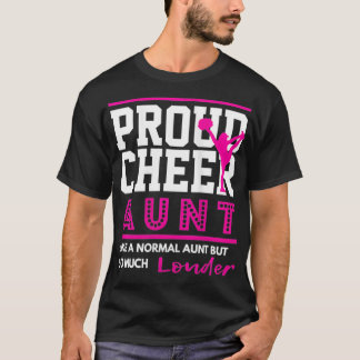 Camiseta Las mujeres animan a la gráfica orgullosa tía