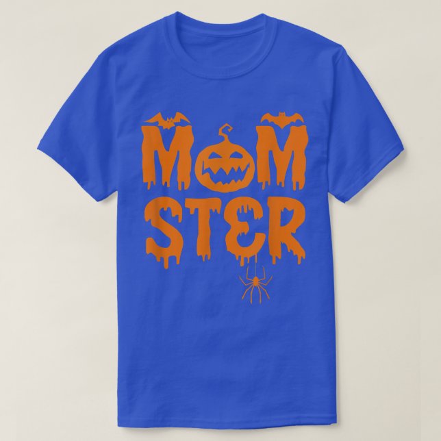 Camiseta Las mujeres asustan Halloween mamá madre monstruo  (Diseño del anverso)