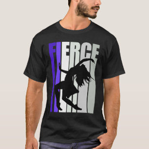 Camiseta Las mujeres bailarinas violetas bailarinas violent