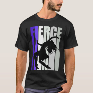 Camiseta Las mujeres bailarinas violetas bailarinas violent