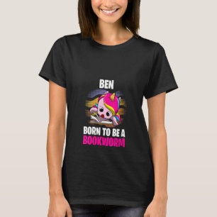 Camiseta Las Mujeres Ben Nacieron Para Ser Un Bookworm Pers