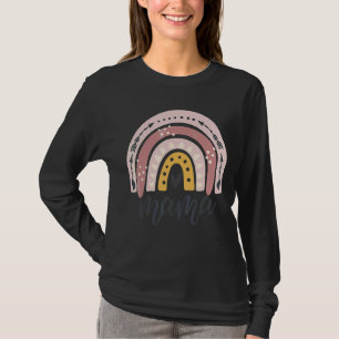 Camiseta Las mujeres boho arcoiris mamá mamá mamá mamá mamá