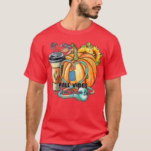 Camiseta Las mujeres caen en las vibraciones y la enfermeda