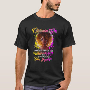 Camiseta Las Mujeres Capricornias Queens Nacieron El 22 De