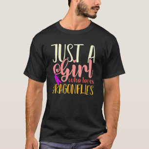 Camiseta Las mujeres Chicas son sólo una Chica que ama a la