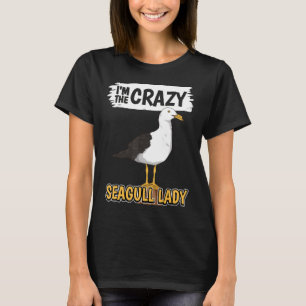 Camiseta Las Mujeres Citan A Los Gaviotas Del Mar Como La L