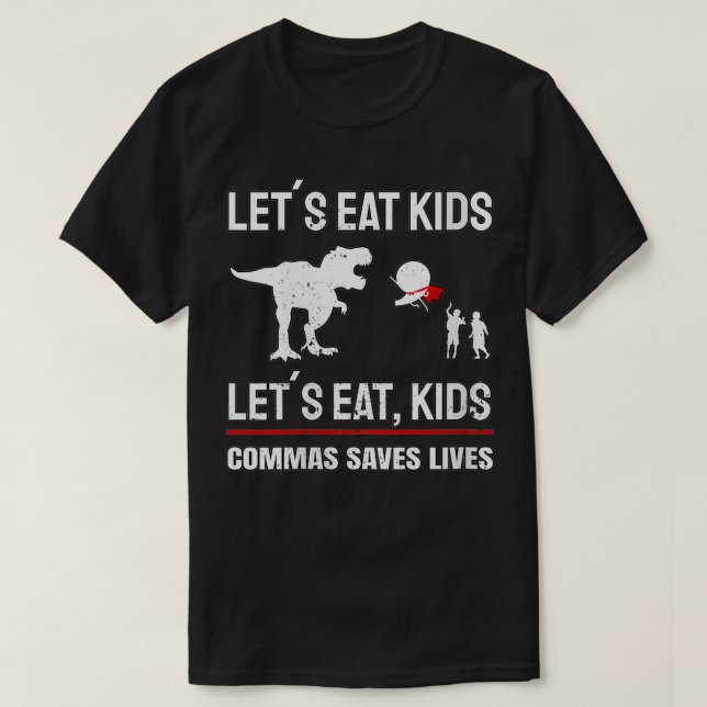 Camiseta Las mujeres comemos a los niños cometas salvan vid (Diseño del anverso)