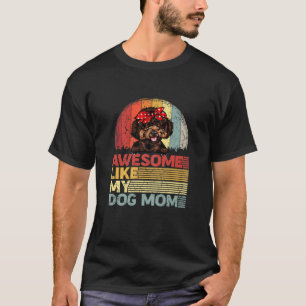 Camiseta Las Mujeres Con Problemas En El Tee De Poodle Asom