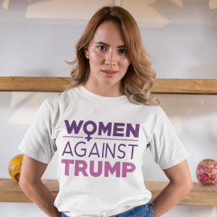 Camiseta Las mujeres contra Trump