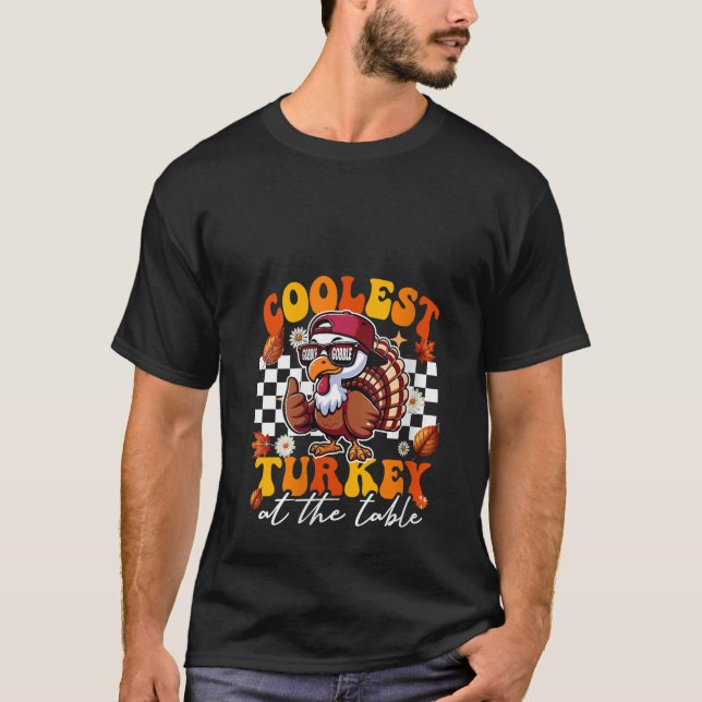 Camiseta Las Mujeres Cooler Turquía En La Mesa De Acción De (Anverso)