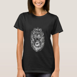 Camiseta Las mujeres coronaron la mano de león