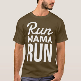 Camiseta Las mujeres corriendo corriendo corran a mamá corr