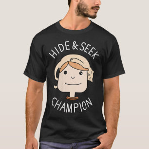 Camiseta Las Mujeres Cuidan A Un Gato Divertido Esconde Y B
