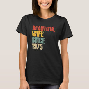 Camiseta Las mujeres cumplen 48 años de Boda por su hermoso