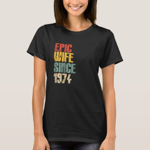 Camiseta Las mujeres cumplen 49 años de Boda por su apuesto