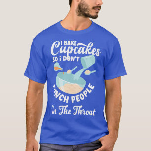 Camiseta Las Mujeres Cupcake Golpean A La Gente En La Garga