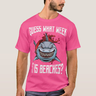 Camiseta Las mujeres curiosas del Chiste tiburón adivinan q