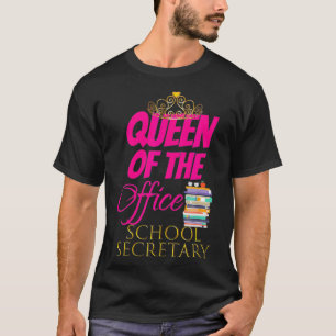 Camiseta Las Mujeres Cutan A La Reina De La Oficina Secreta