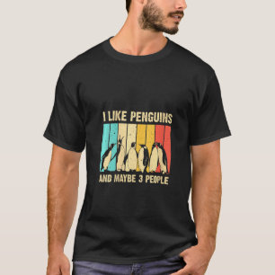 Camiseta Las Mujeres Cute Pingüino Para Los Hombres Mujeres