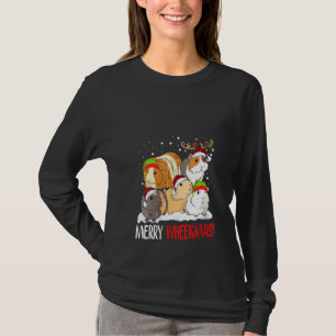 Camiseta Las mujeres cutean a los cerdos de Guinea Navidad 