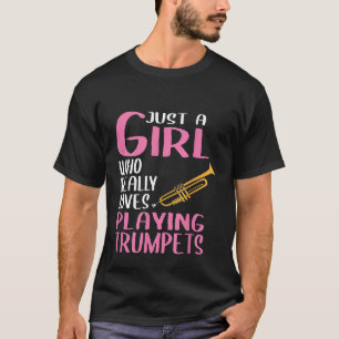 Camiseta Las mujeres dan solamente un Chica que realmente a