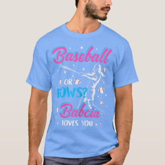 Camiseta Las Mujeres De Béisbol O Bocas Babcia Te Ama El Gé