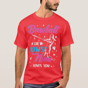Camiseta Las Mujeres De Béisbol O Bows Nina Te Ama La Reser
