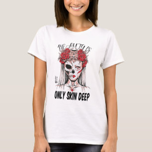 Camiseta Las mujeres de belleza verdaderas blancas