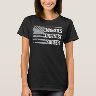 Camiseta Las mujeres de la bandera estadounidense más Okaye
