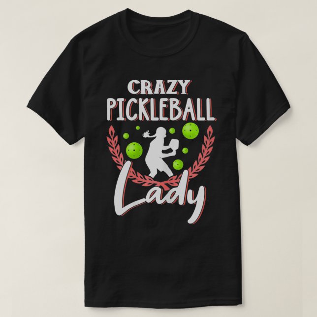 Camiseta Las mujeres de las bolas de pólbol divertidas Lady (Diseño del anverso)