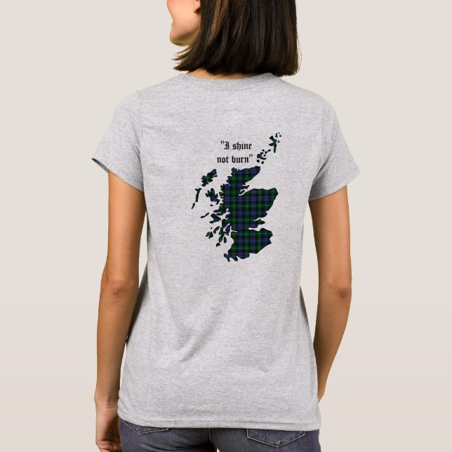 Camiseta Las mujeres de MacKenzie Clan (Reverso)