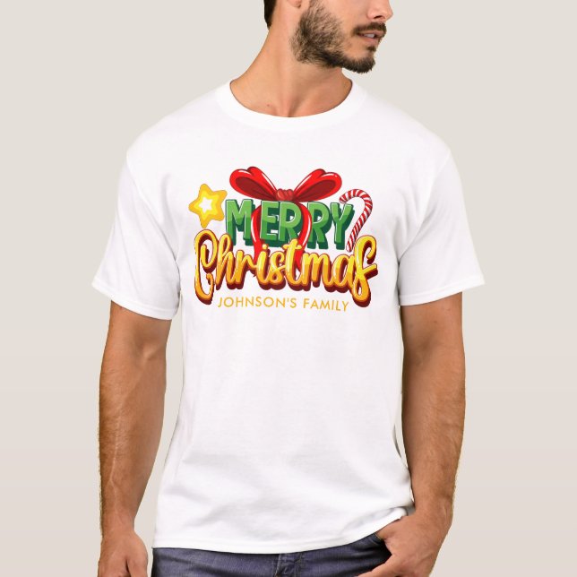 Camiseta Las mujeres de navidad moderna (Anverso)