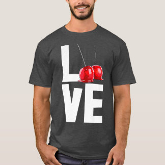 Camiseta Las mujeres de postre de dulzura de manzana dulce 