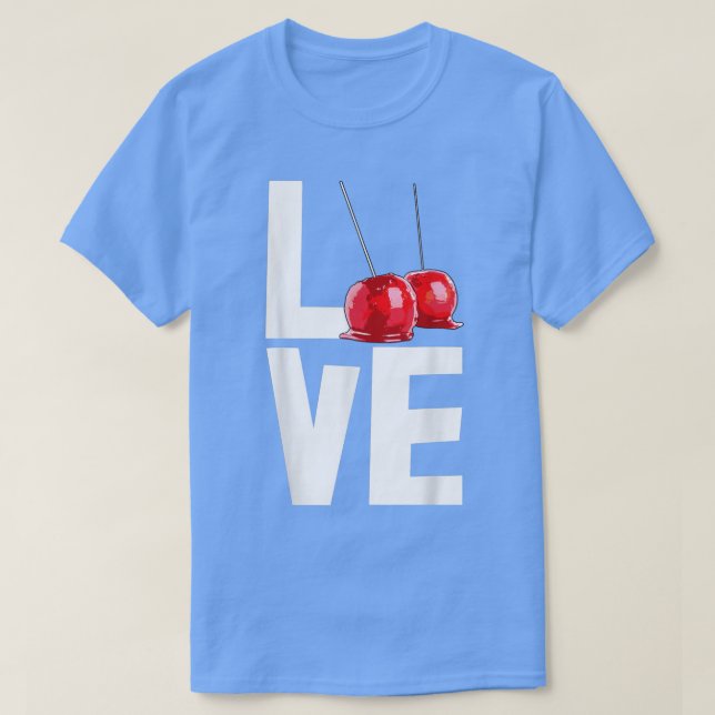 Camiseta Las mujeres de postres de dulces y dulces de Apple (Diseño del anverso)