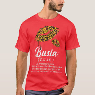 Camiseta Las mujeres del leopardo de Busia se unen a una ab