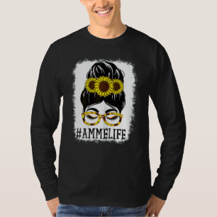 Camiseta Las mujeres desordenadas Bun Amme Life Abuela Sunf