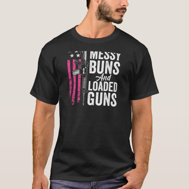 Camiseta Las mujeres desordenadas y con armas cargadas Dive (Anverso)