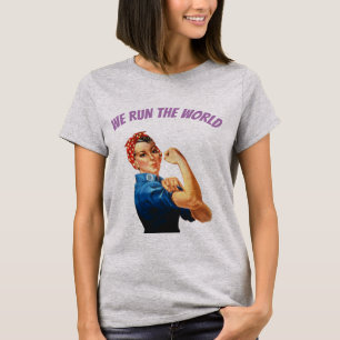 Camiseta Las Mujeres Dirigen El Mundo