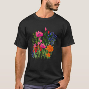 Camiseta Las mujeres divertidas cultivan pensamientos posit